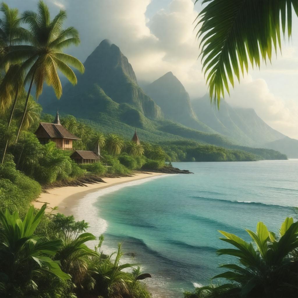 AI-created image of American Samoa