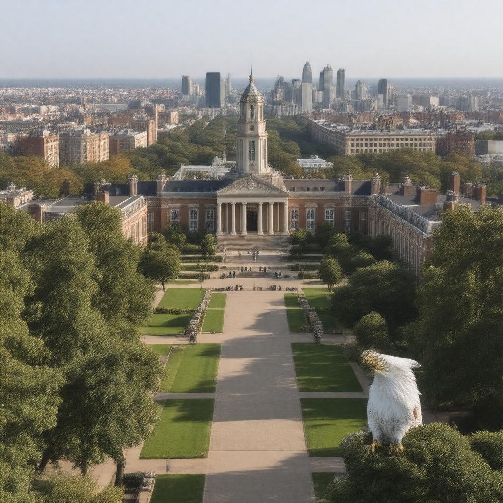 AI-created image of American University