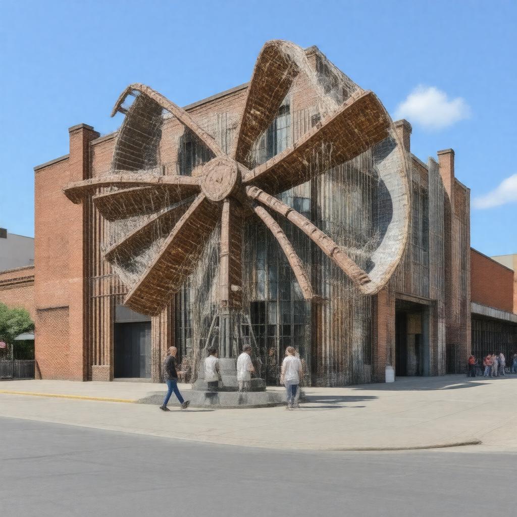 AI-created image of American Visionary Art Museum
