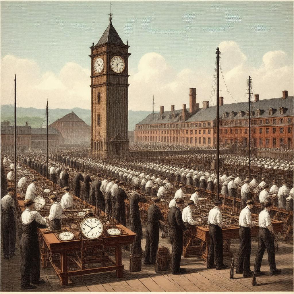 AI-created image of American Waltham Watch Company