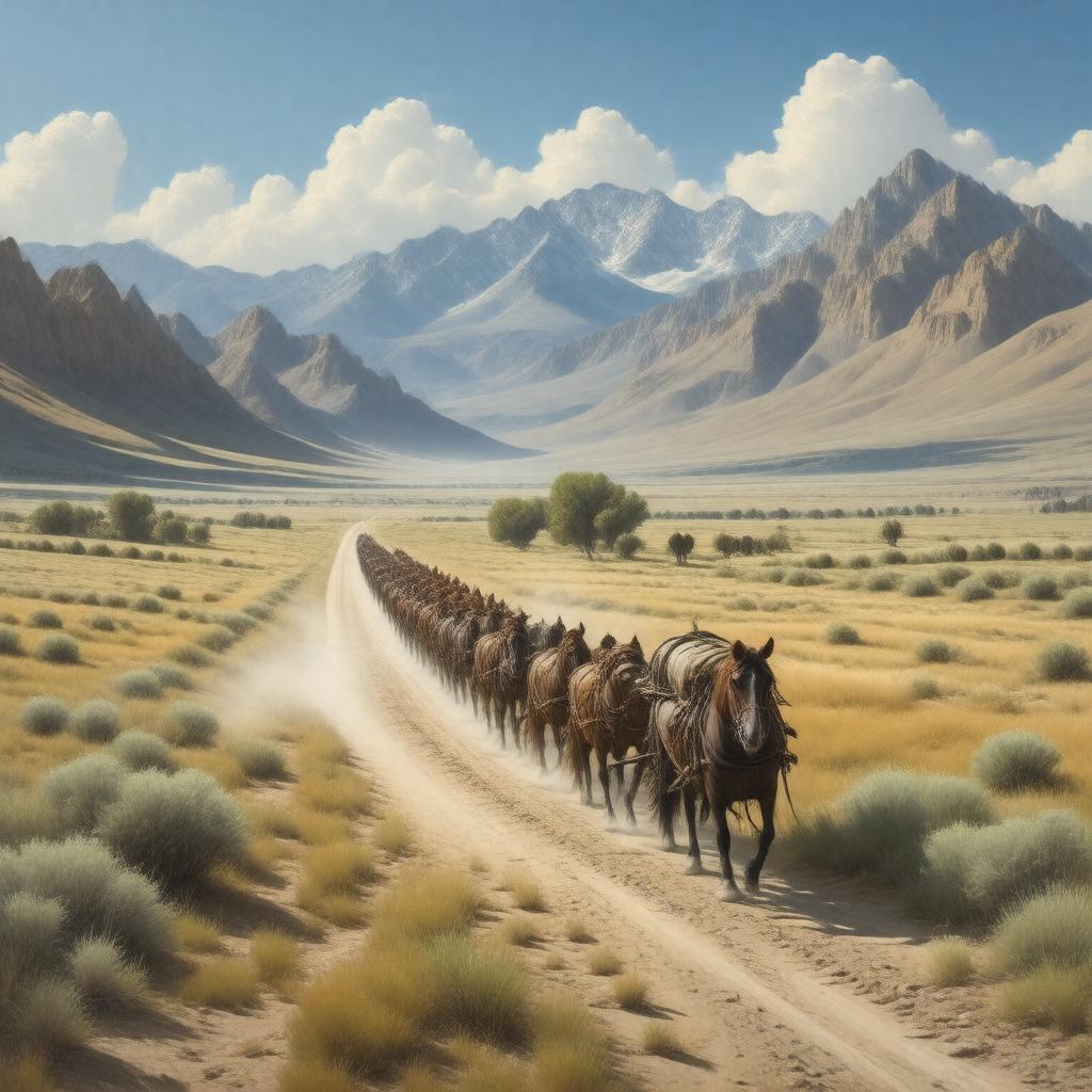 AI-created image of American Westward Expansion