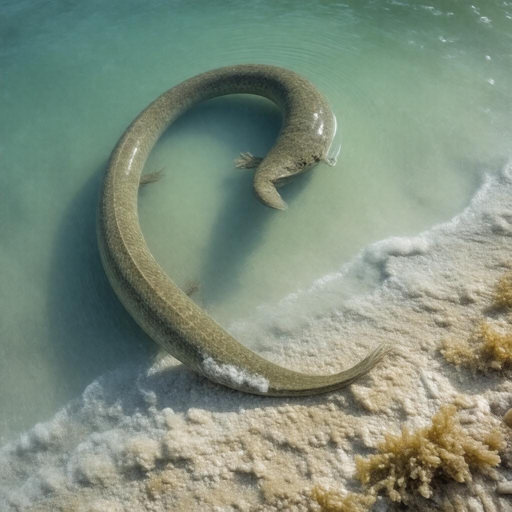 AI-created image of American eel