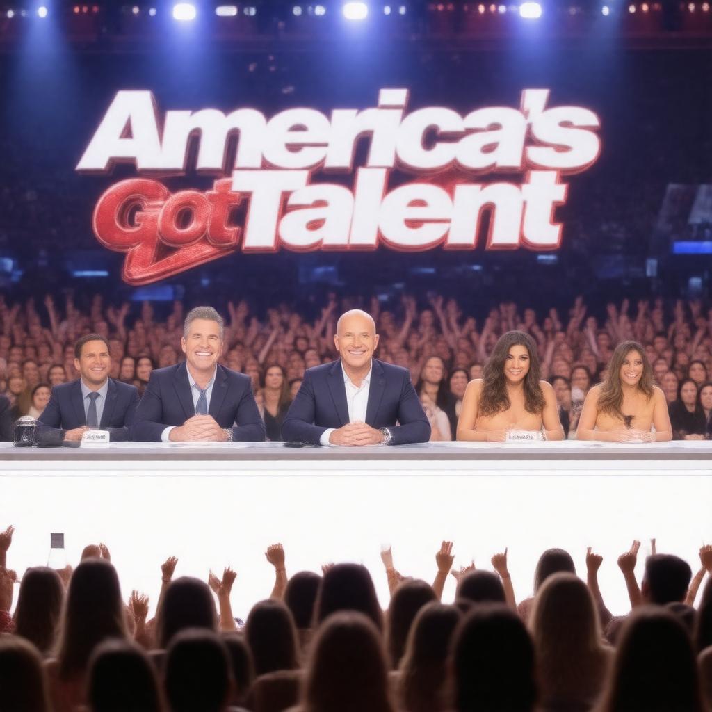AI-created image of America's Got Talent