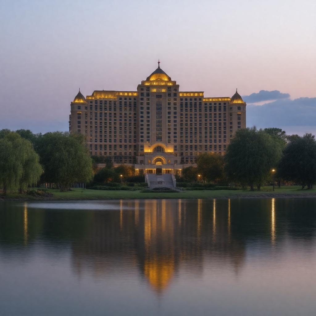 AI-created image of Ameristar Casino Resort Spa St. Charles