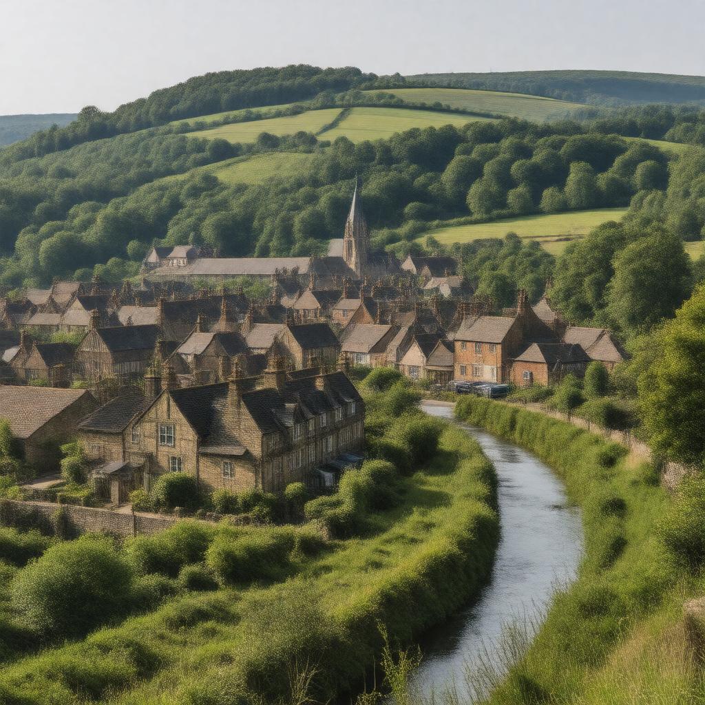 AI-created image of Amersham