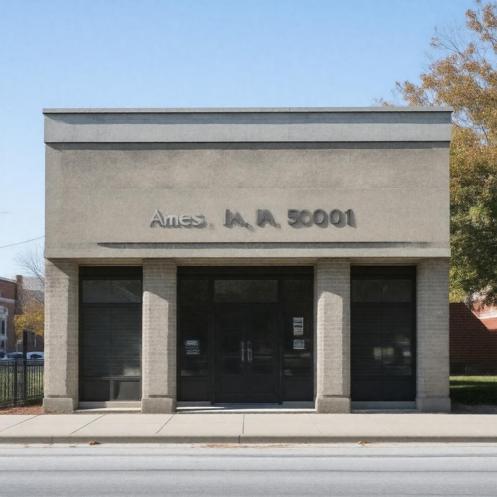 AI-created image of Ames, IA 50011, USA