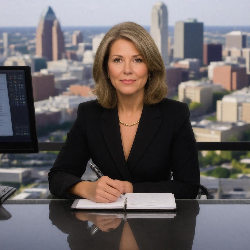 AI-created image of Amina Elahi