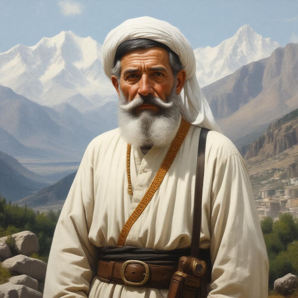 Click to view larger image AI-created image of Amir al-Druze
