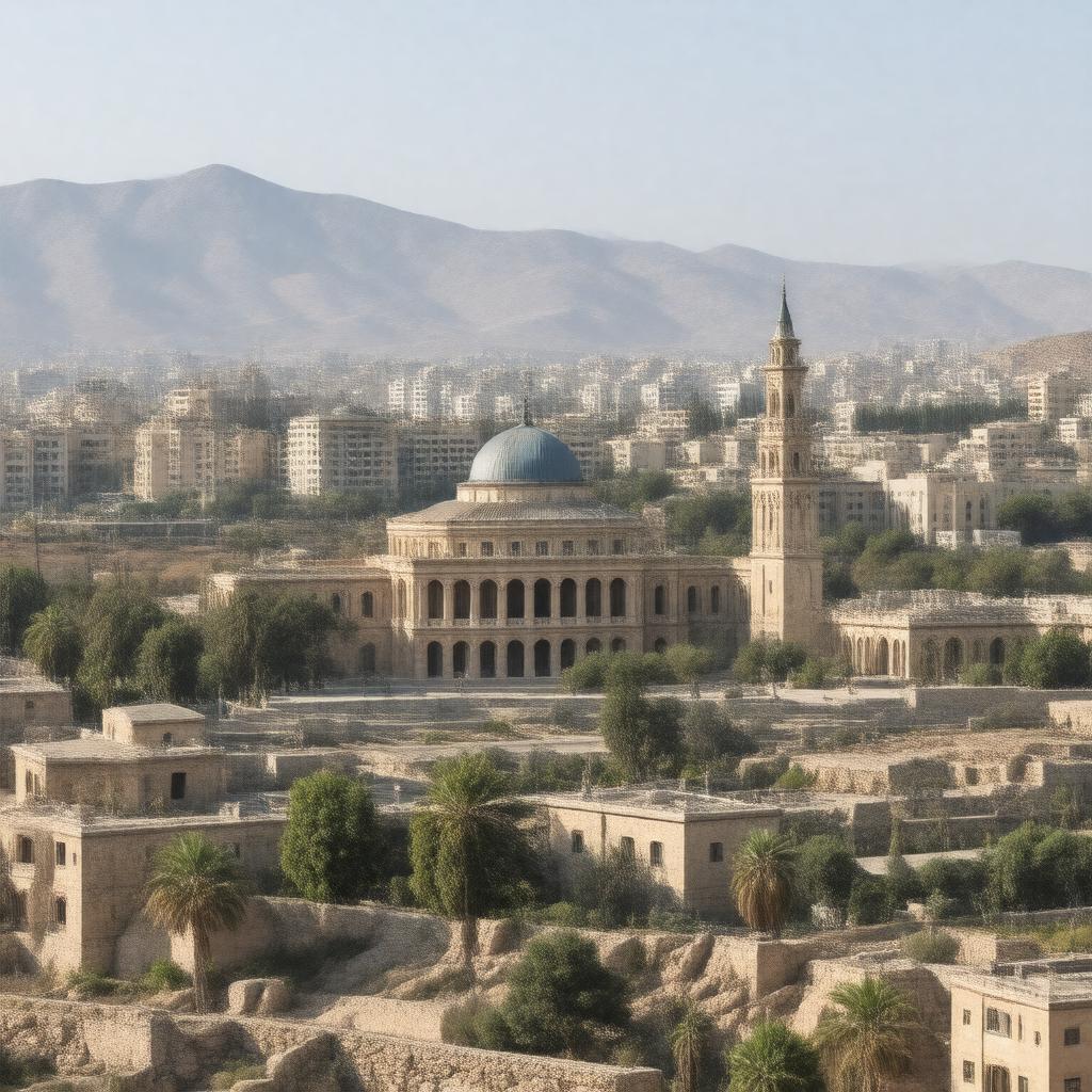 AI-created image of Amman, Jordan