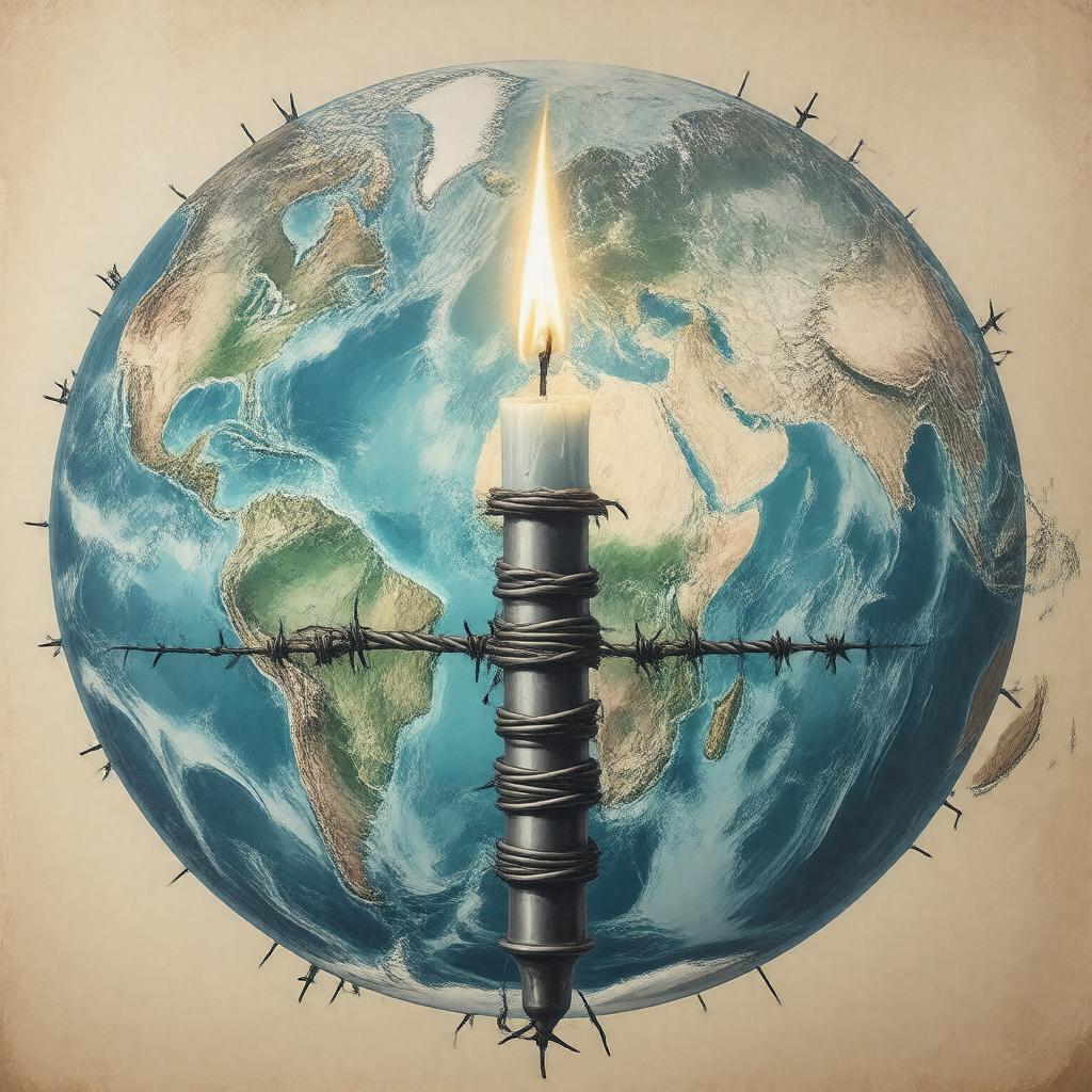 AI-created image of Amnesty International