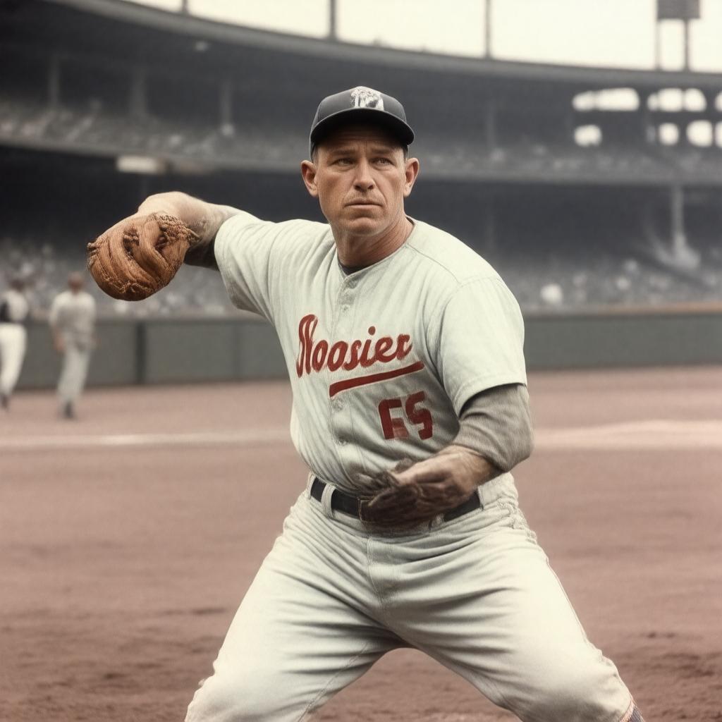 AI-created image of Amos Rusie