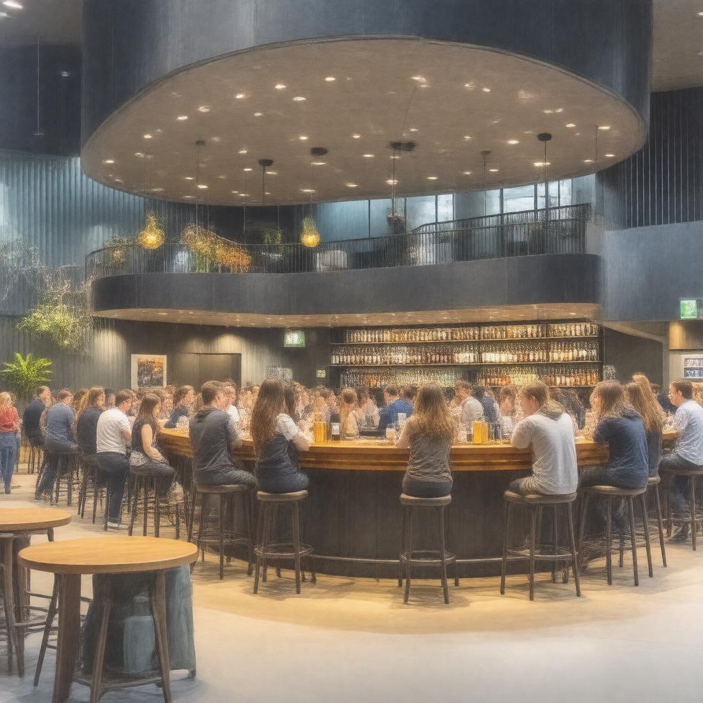 AI-created image of Amphitheatre Bar