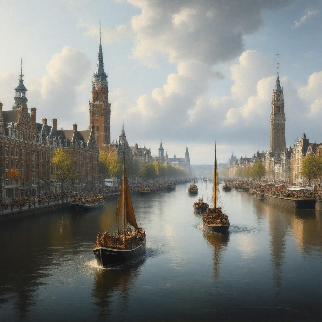 AI-created image of Amsterdam