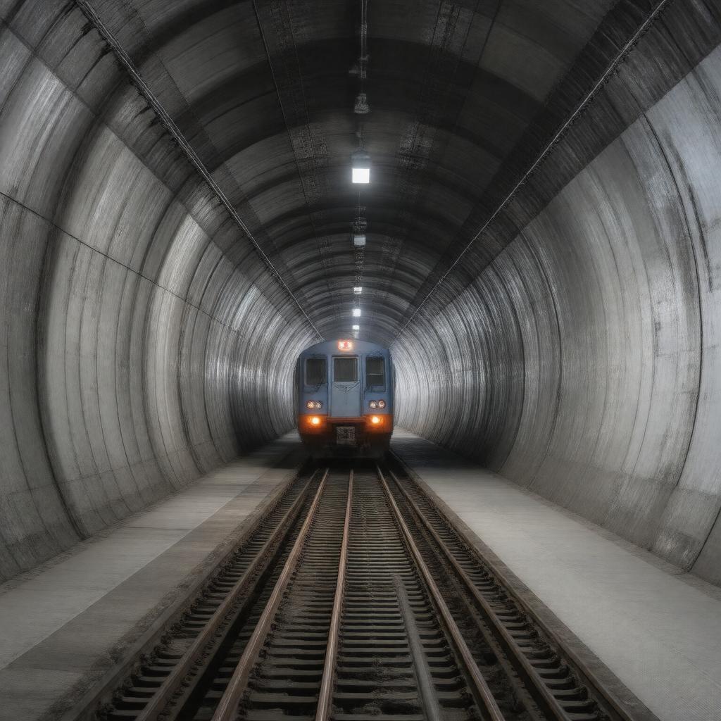 Click to view larger image AI-created image of Amtrak Tunnel