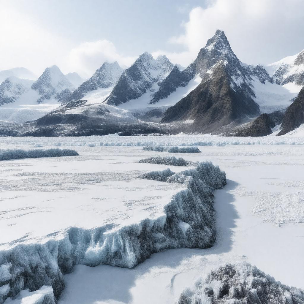 AI-created image of Amundsen Coast