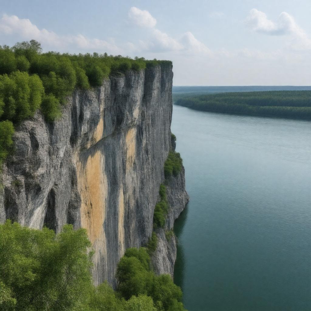 AI-created image of Amur Cliff