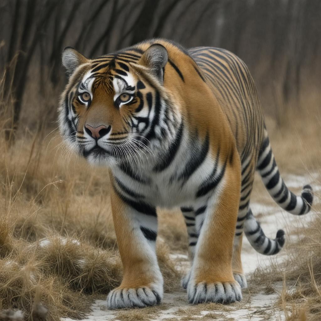 AI-created image of Amur tiger