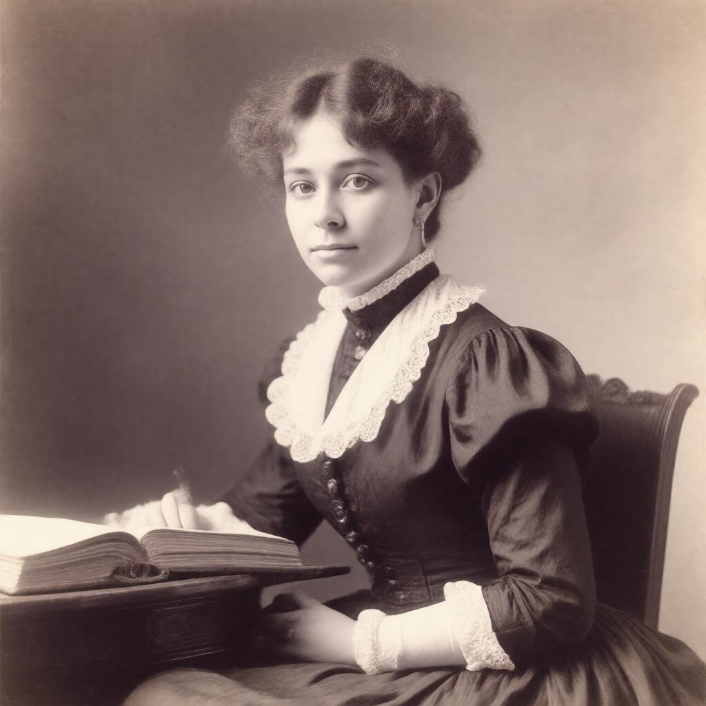 AI-created image of Amy Hewitt Green