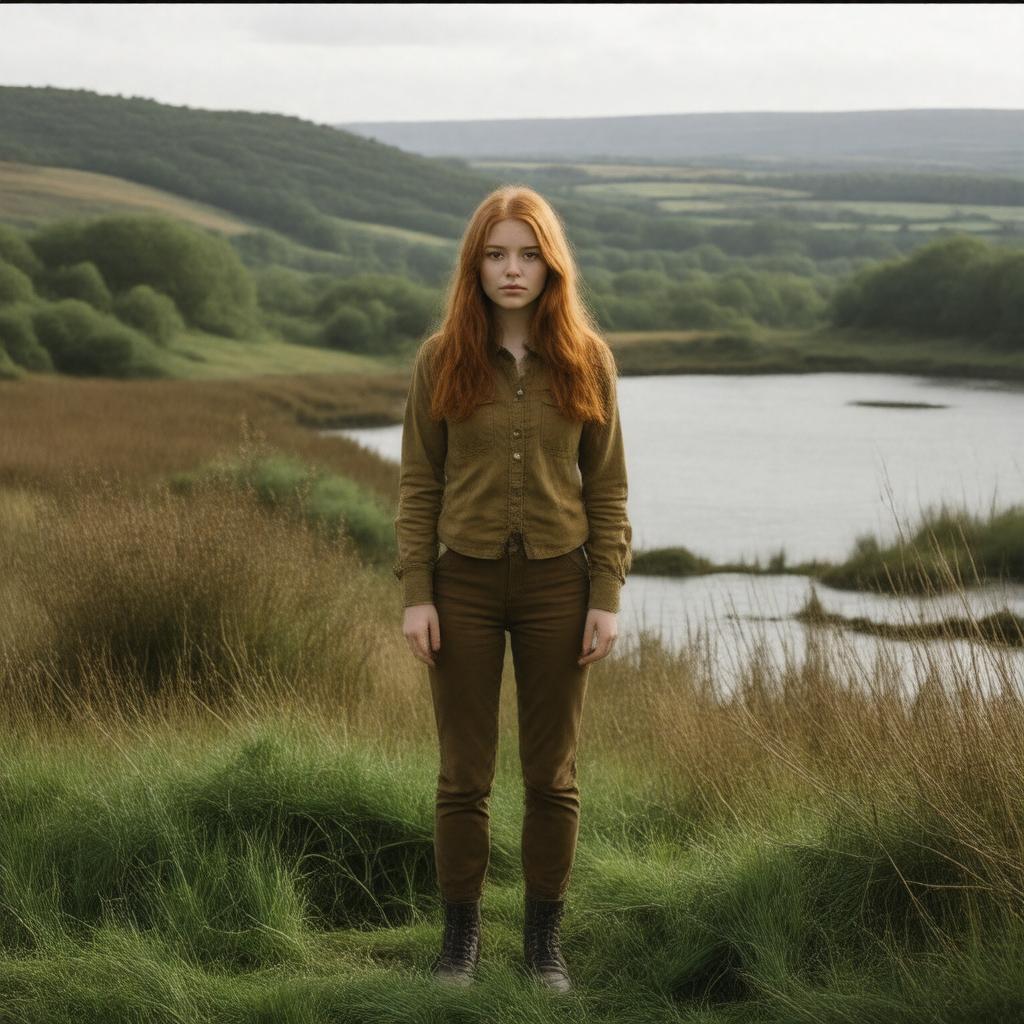 AI-created image of Amy Pond