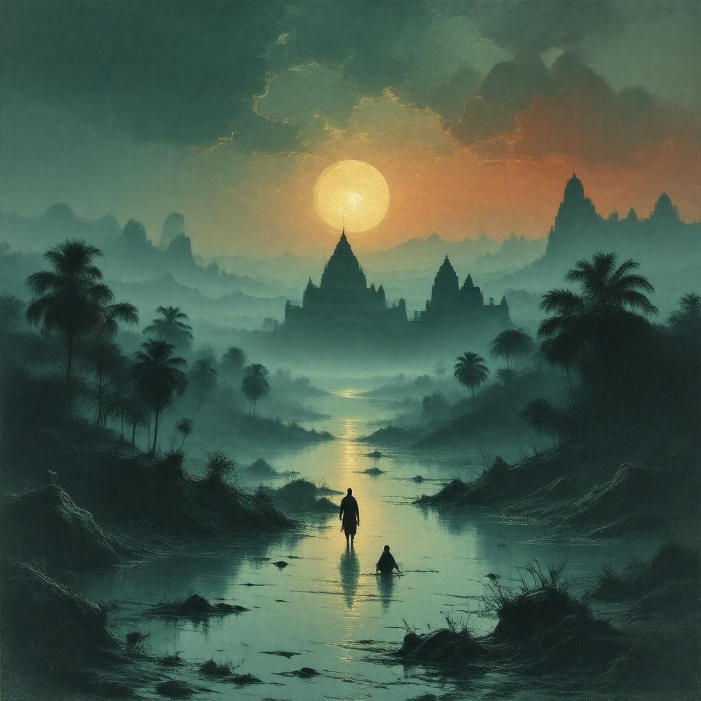 AI-created image of An Area of Darkness