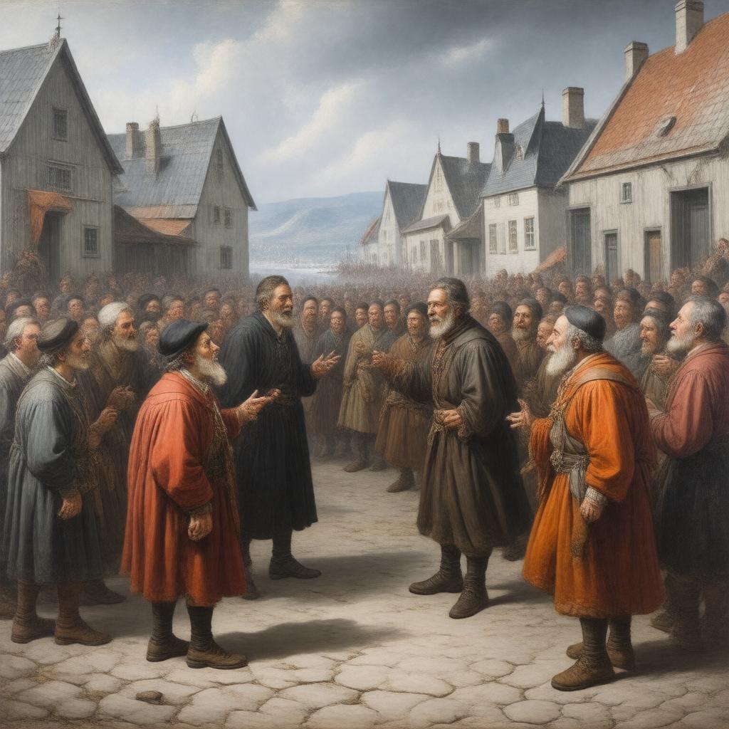 AI-created image of An Enemy of the People