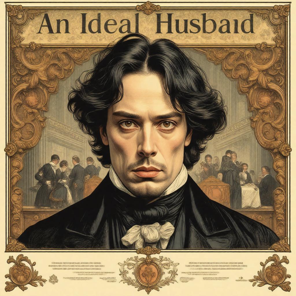AI-created image of An Ideal Husband (2019 film)