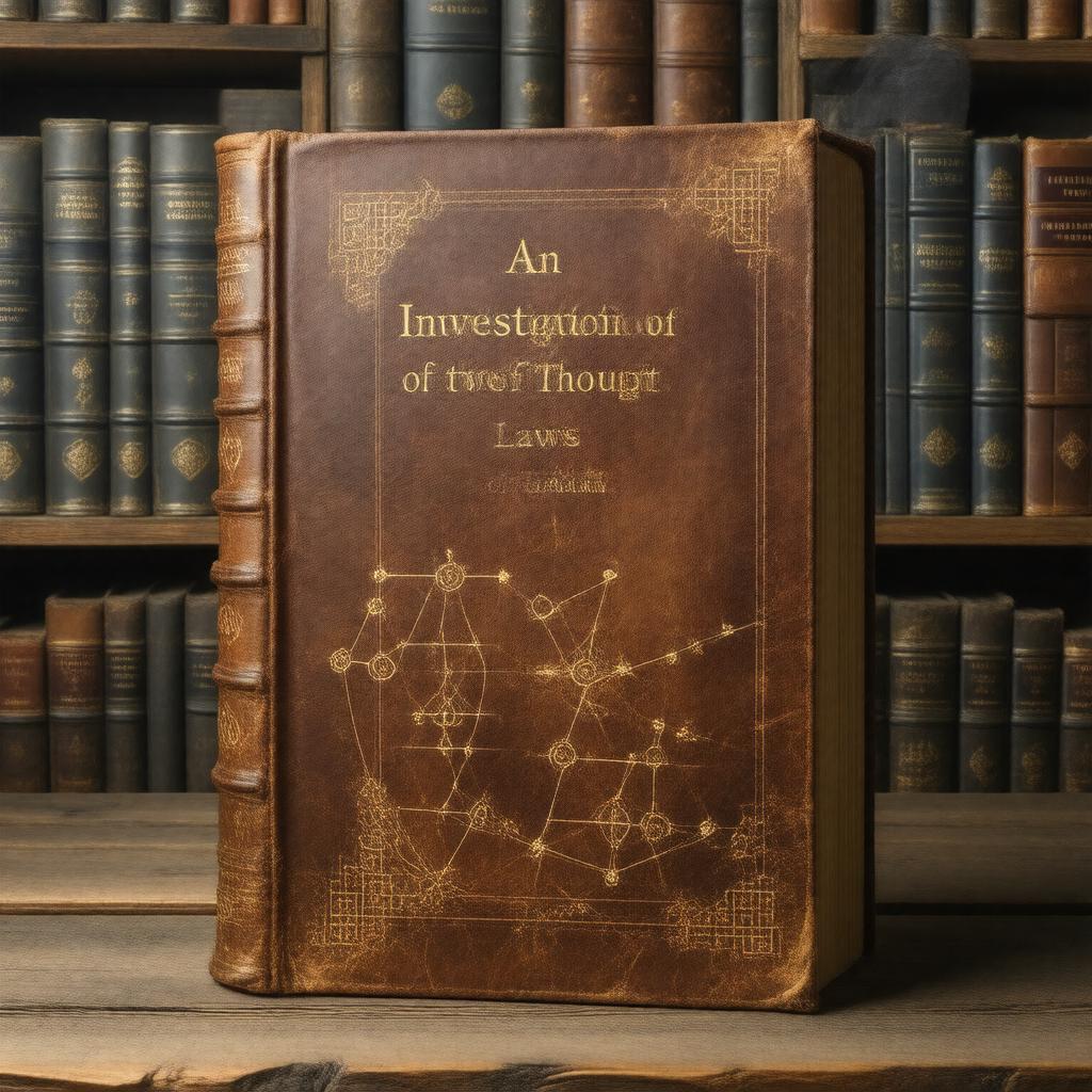 Click to view larger image AI-created image of An Investigation of the Laws of Thought