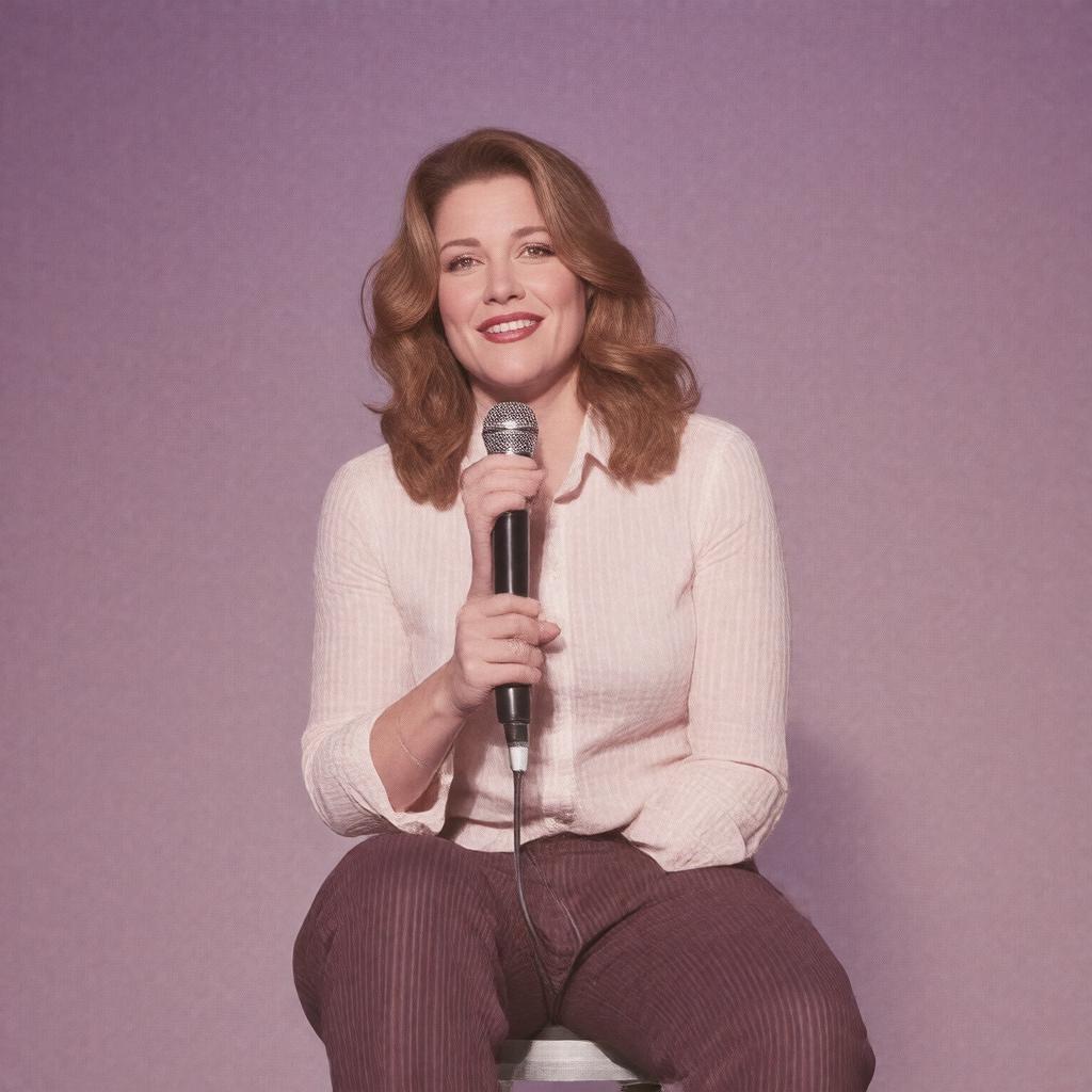 AI-created image of Ana Gasteyer