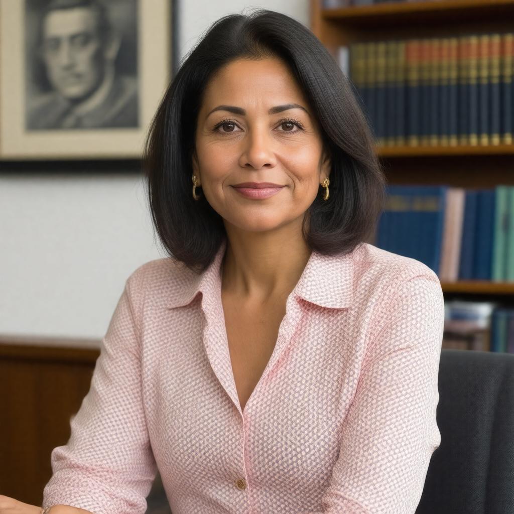 AI-created image of Ana Mari Cauce