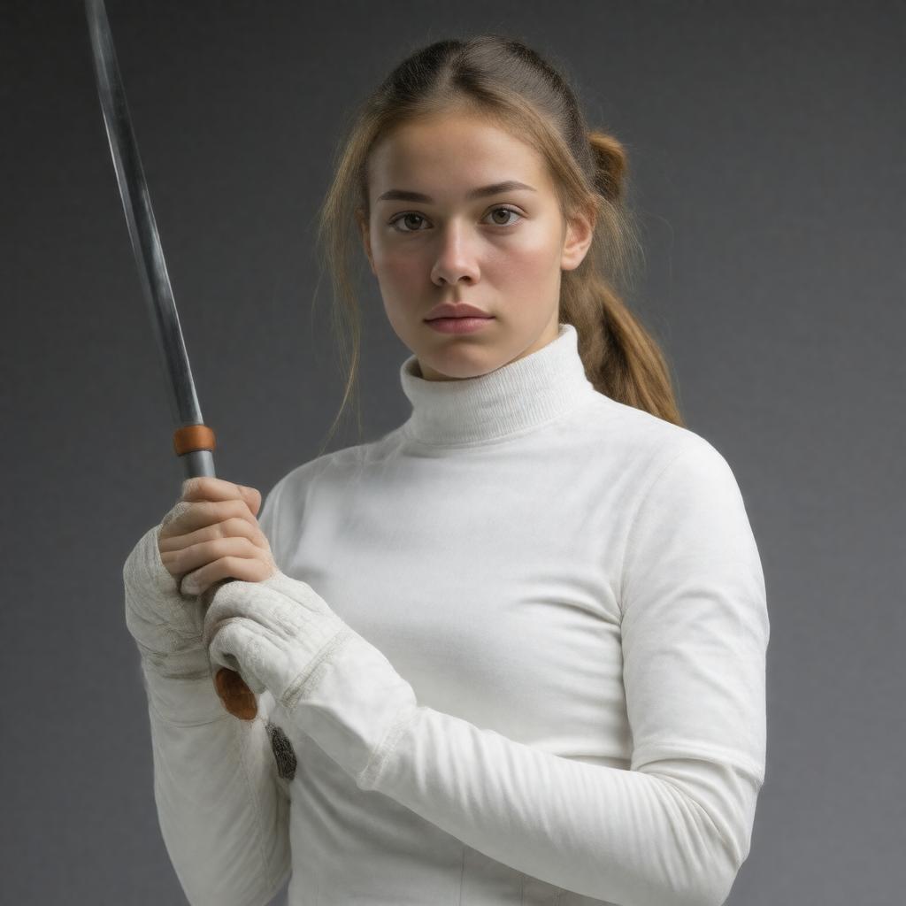 AI-created image of Ana Maria Brânză