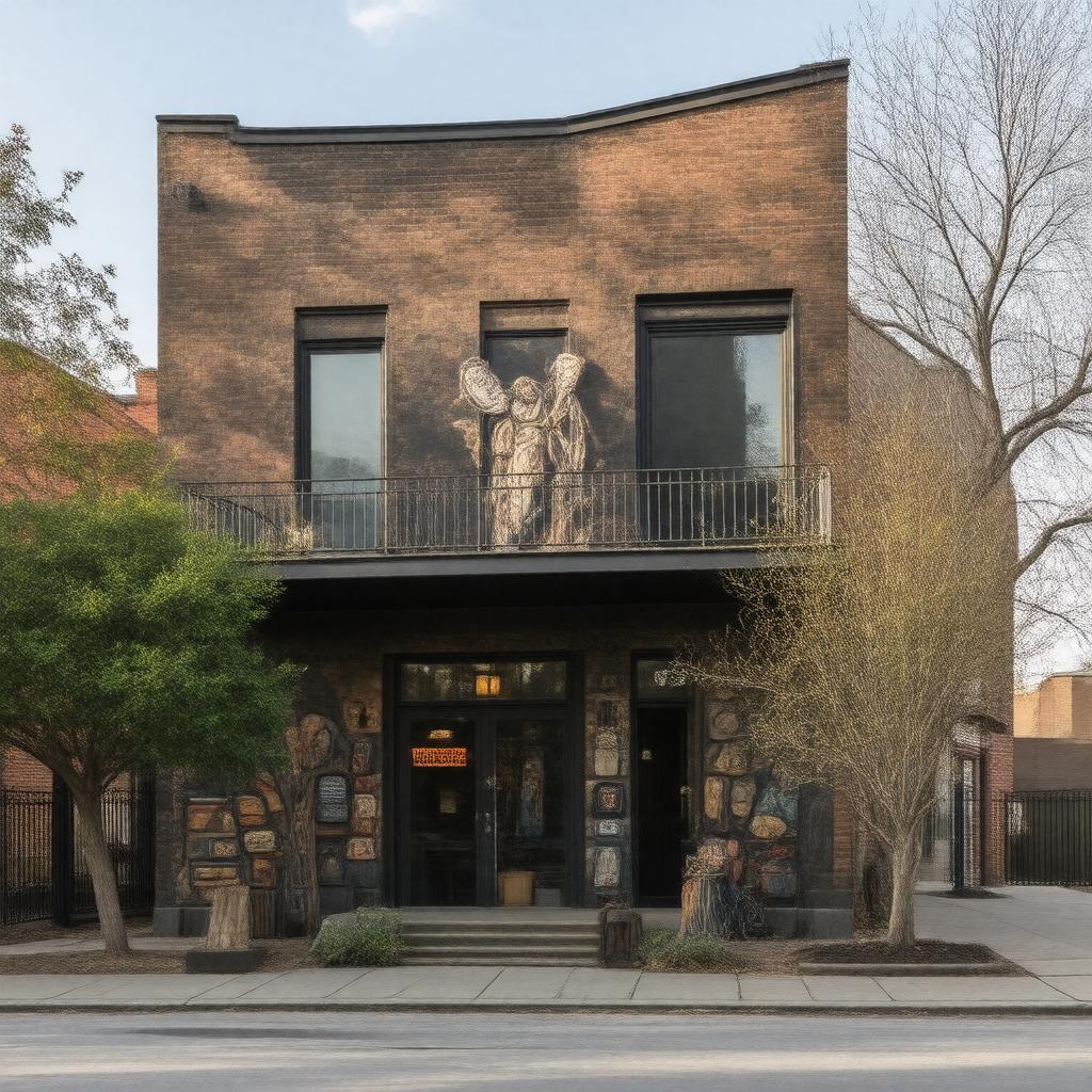 Click to view larger image AI-created image of Anacostia Community Museum