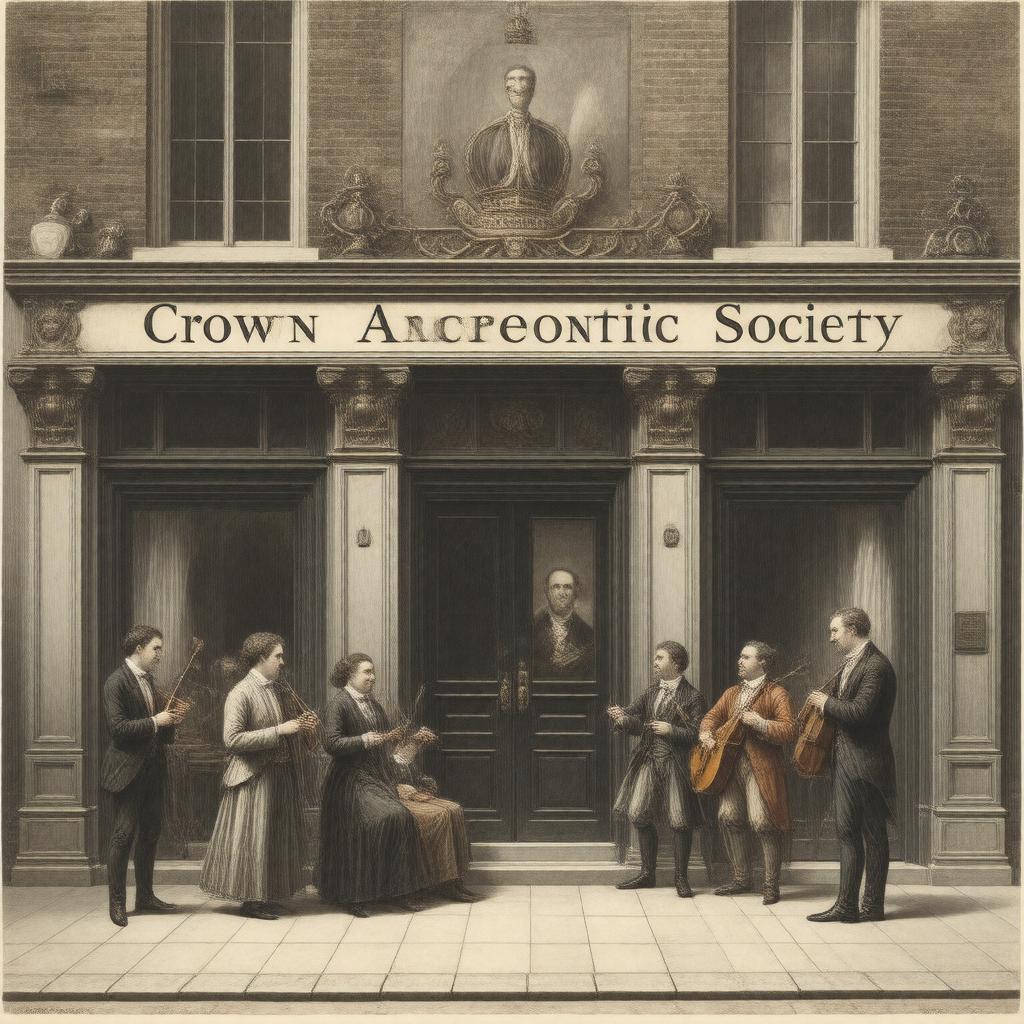 Click to view larger image AI-created image of Anacreontic Society