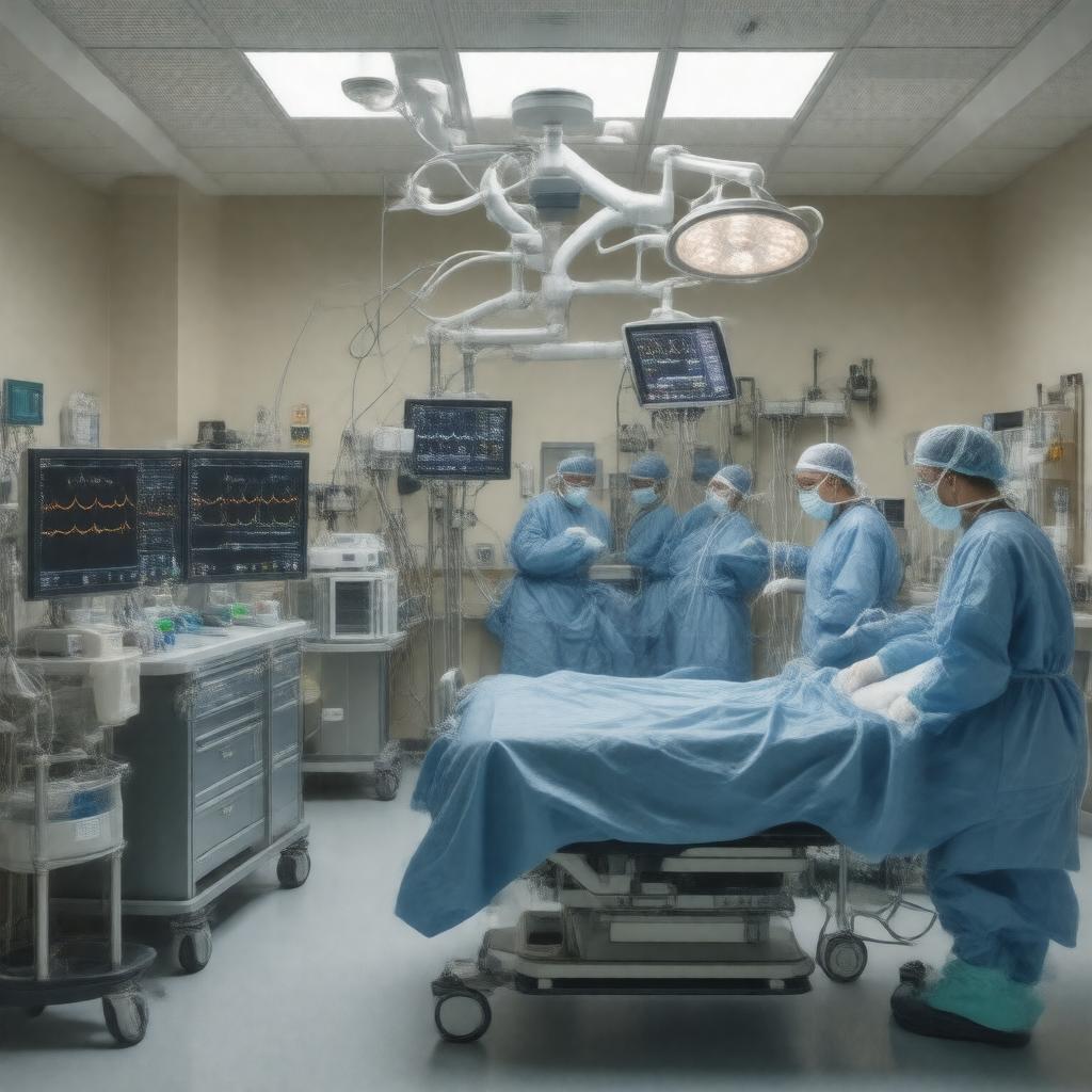 Click to view larger image AI-created image of Anaesthesia Section