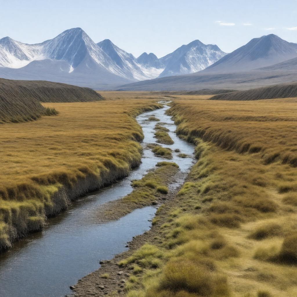AI-created image of Anaktuvuk River