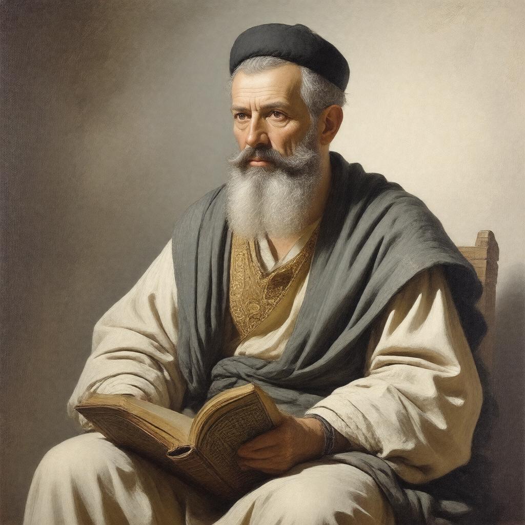 AI-created image of Anan ben David