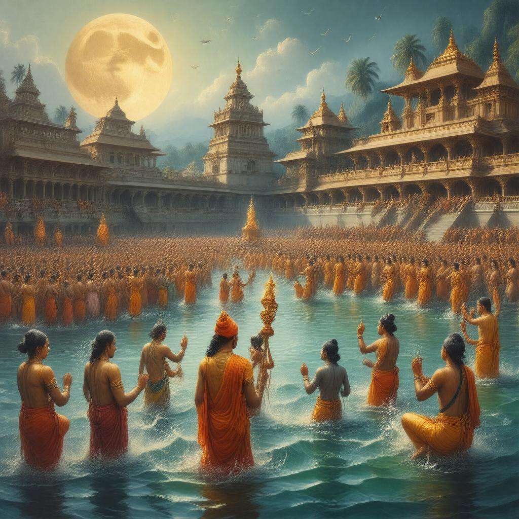 AI-created image of Anant Chaturdashi