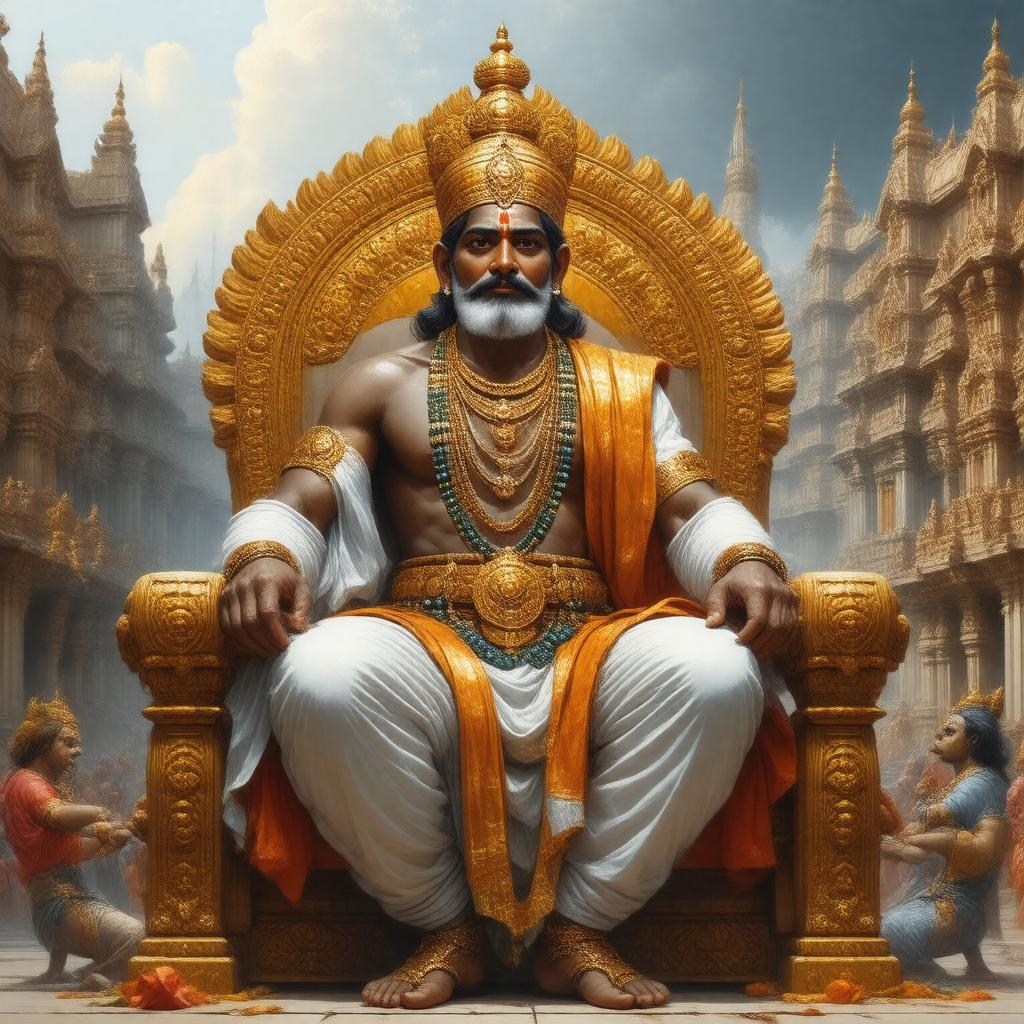 Click to view larger image AI-created image of Anantavarman Chodaganga Deva