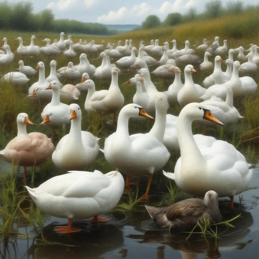 AI-created image of Anatidae