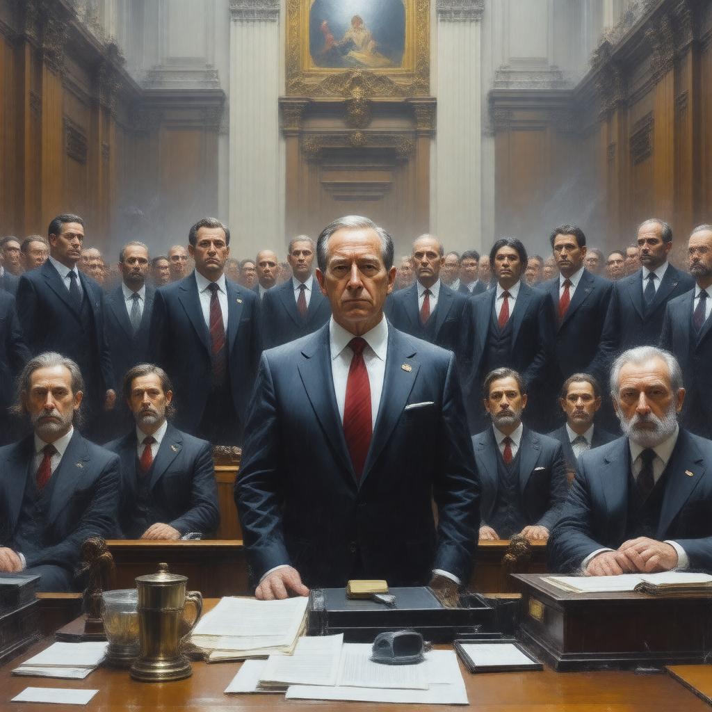 AI-created image of Anatomy of a Scandal