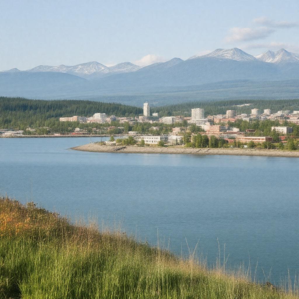 Click to view larger image AI-created image of Anchorage, Alaska