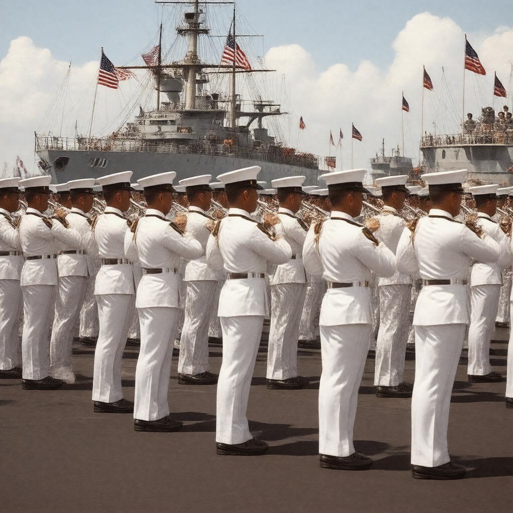 AI-created image of Anchors Aweigh