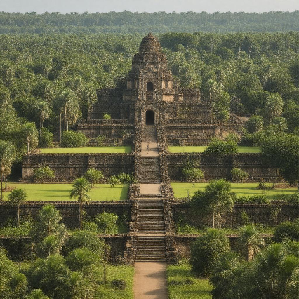 AI-created image of Ancient City of Polonnaruwa
