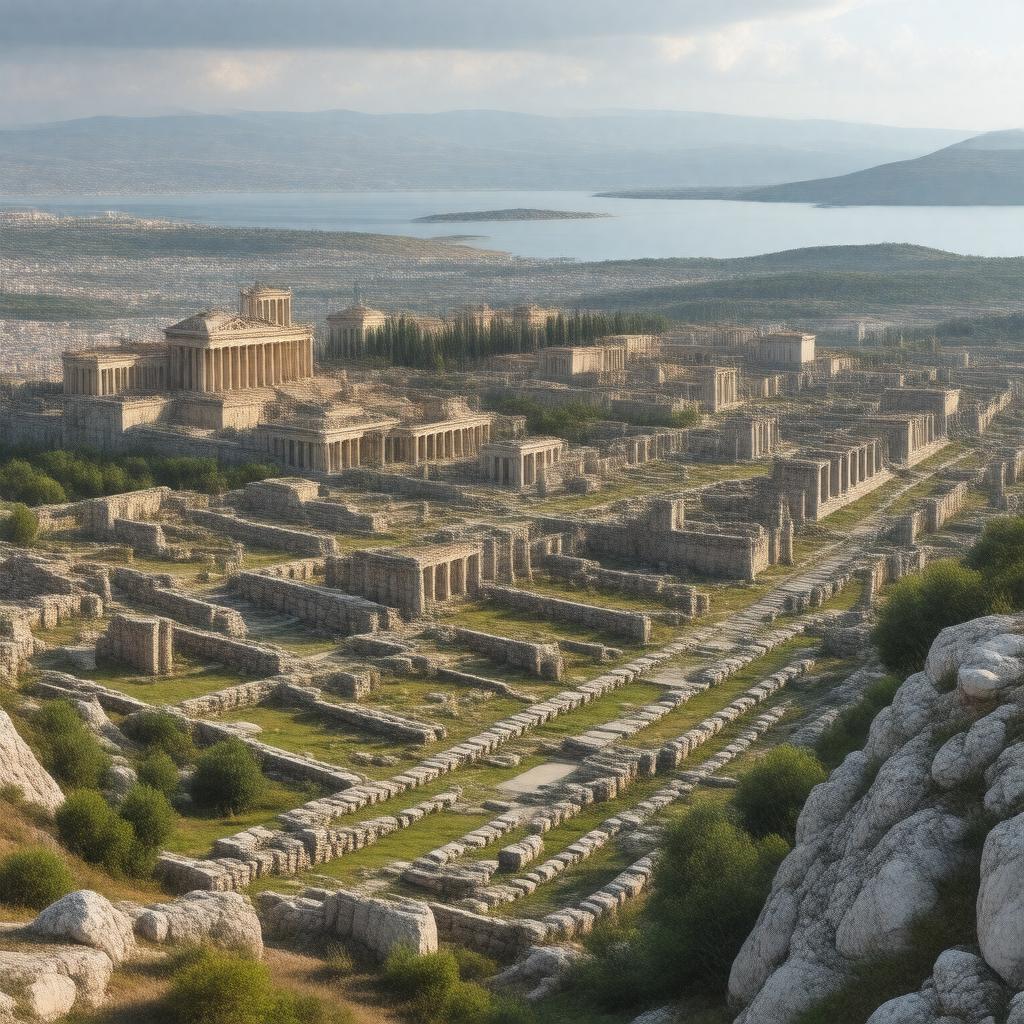 AI-created image of Ancient City of Tauric Chersonese