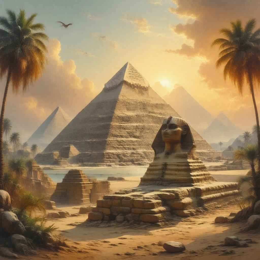 AI-created image of Ancient Egypt
