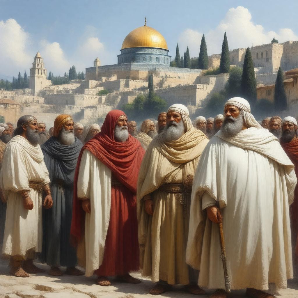AI-created image of Ancient Israelites