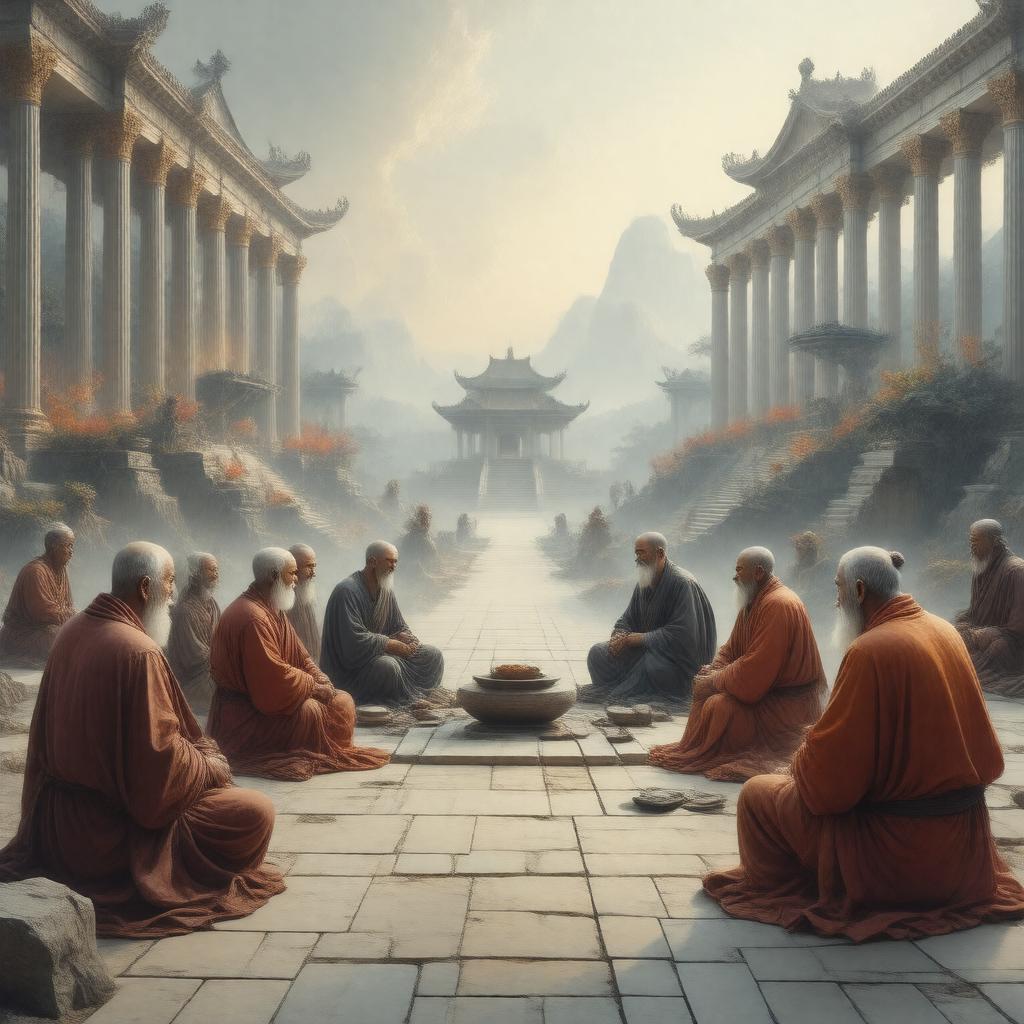 AI-created image of Ancient Philosophy