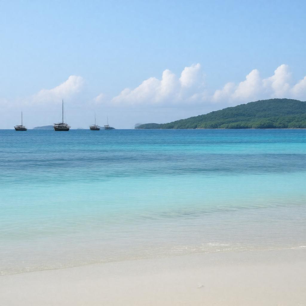 AI-created image of Andaman Sea