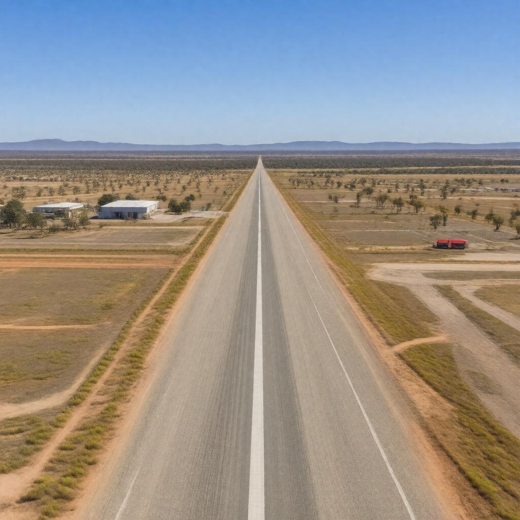 AI-created image of Andamooka Airport