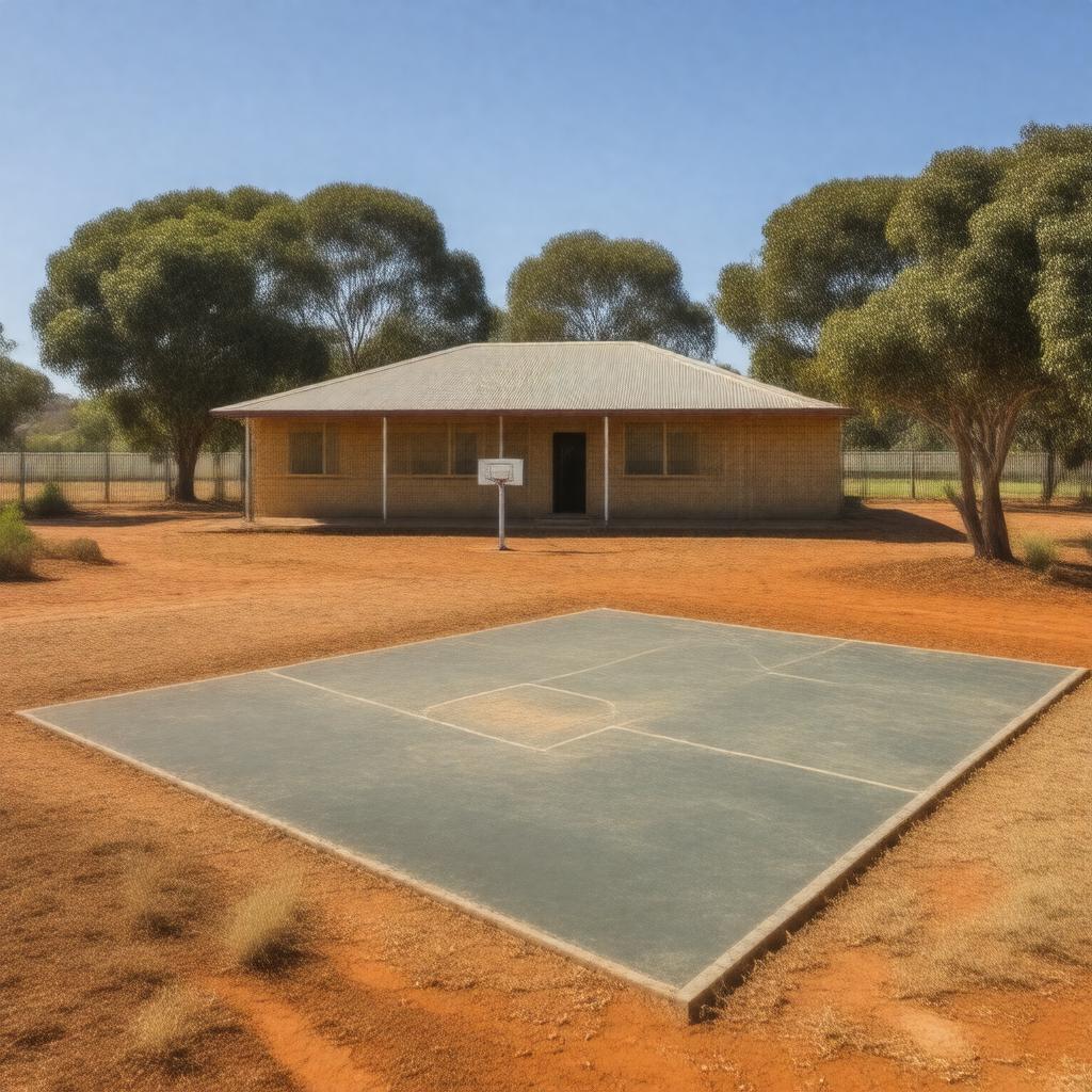 Click to view larger image AI-created image of Andamooka Primary School