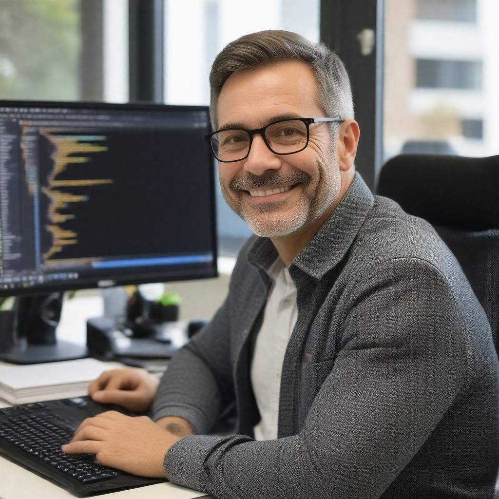 AI-created image of Anders Hejlsberg